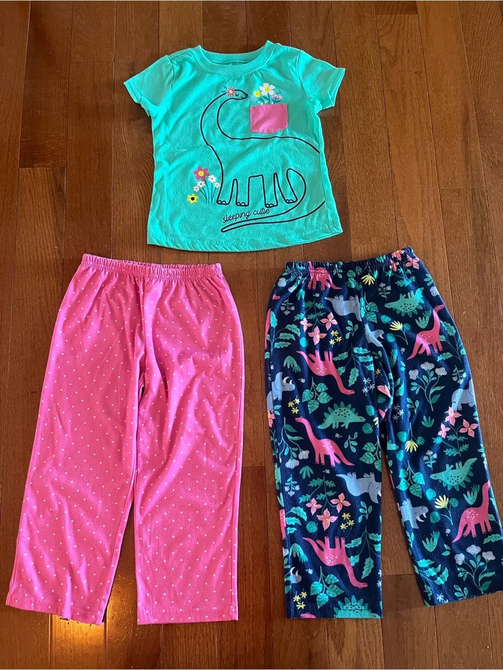 Girls 5T Winter Pajama Lot